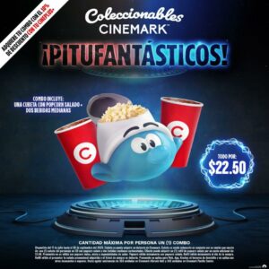 Promo Pitufantastica Cinemark
