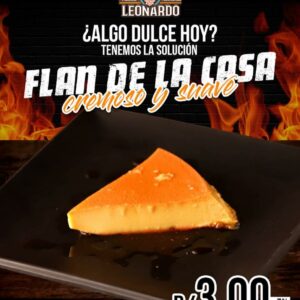 Promo Flan de la casa
