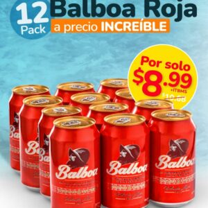 12 pack Cerveza Balboa PROMO