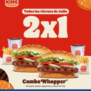 Promo Viernes Burguer King