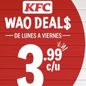 Wao deals KFC