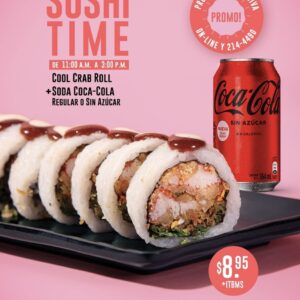 Sushi time promo