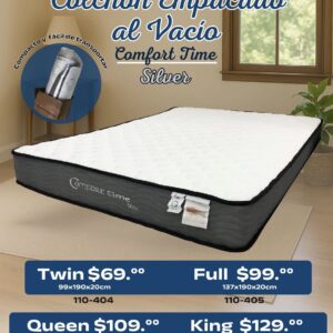 Colchones empacados al vacio