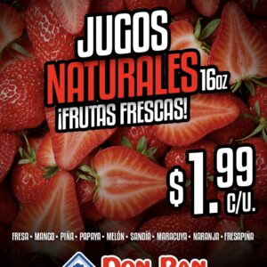 Jugos Naturales al mejor precio