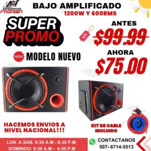 Oferta en Bajo Amplificado