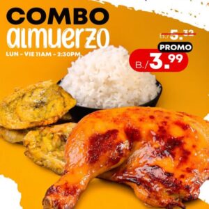 Combo de almuerzo en Pollos Nico
