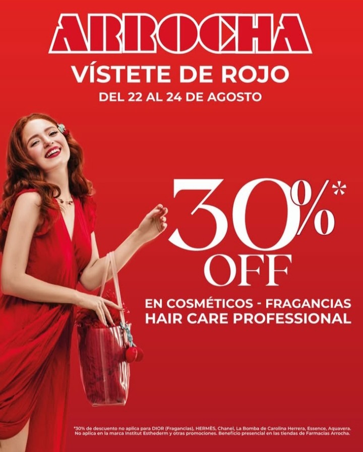 Vístete de Rojo y consigue un descuento