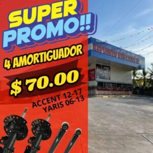Super promo en Amortiguadores