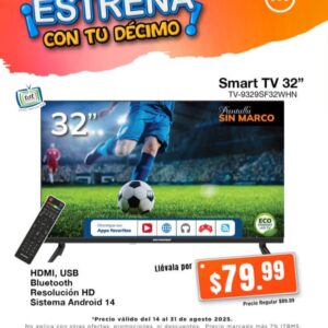 Televisor de 32 pulgadas