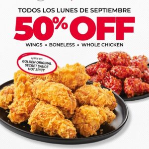 Mitad de precio los lunes en Bbq Chicken