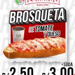 imagen del producto Brosqueta de tomate y queso
